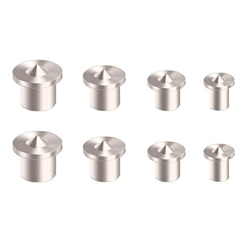 AUTOTOOLHOME ZH0151 Dowel Center Set, 8-Piece, 1/4 to 1/2 in