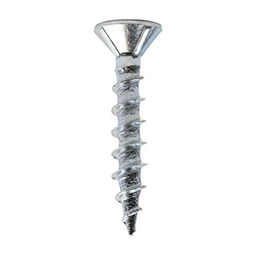 Rok #8 x 1 in Coarse Thread Flat Square-Drive Wood Screws, Type 17, 100 count