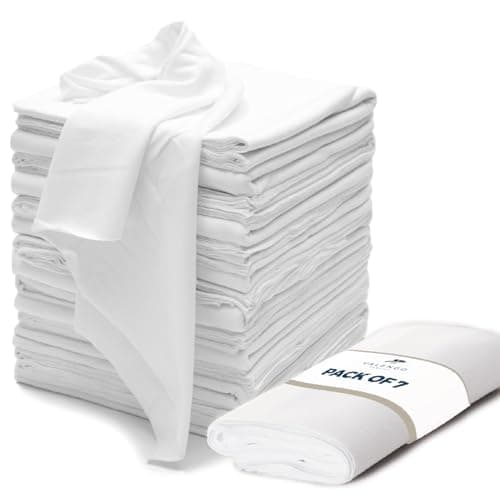 VALENGO Lint Free Rags, 100% Cotton T-Shirt Cloth