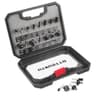 Utrustto 15-Piece 1/4-Inch Shank Tungsten Carbide Router Bit Set