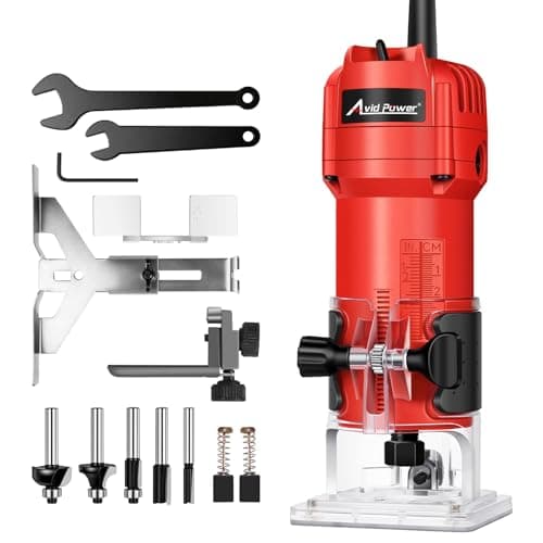 Avid Power 630W Compact Wood Router (Fixed Base)
