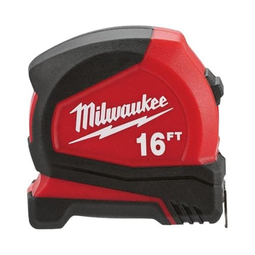 Milwaukee 48-22-6616 Compact Tape Measure, 16 ft