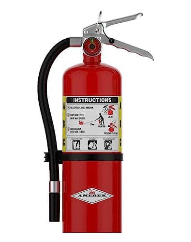 Amerex B402 5 lb ABC Dry Chemical Fire Extinguisher with Wall Bracket