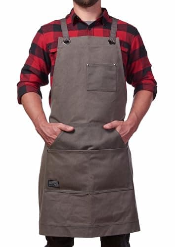 Hudson Durable Goods HDG901 Waxed Canvas Work Apron