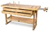 WEN 60-Inch Hardwood Workbench with Drawers