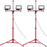 Vevor Dual-Head LED Work Light with Tripod Stand, 10,000 Lumen, 2-Pack