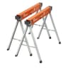 Bora Workhorse X Folding Metal Sawhorses, 2-Pack