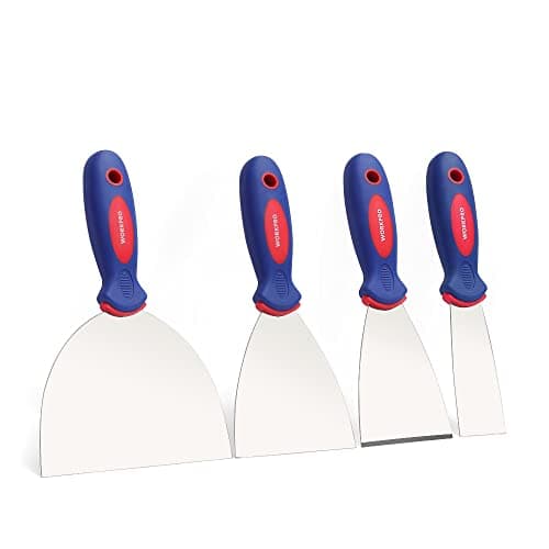 WORKPRO 4-Piece Stainless Steel Putty Knife Set