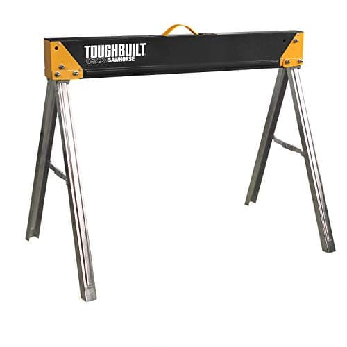ToughBuilt TB-C300 Folding Sawhorse & Jobsite Table, 1,100 lb