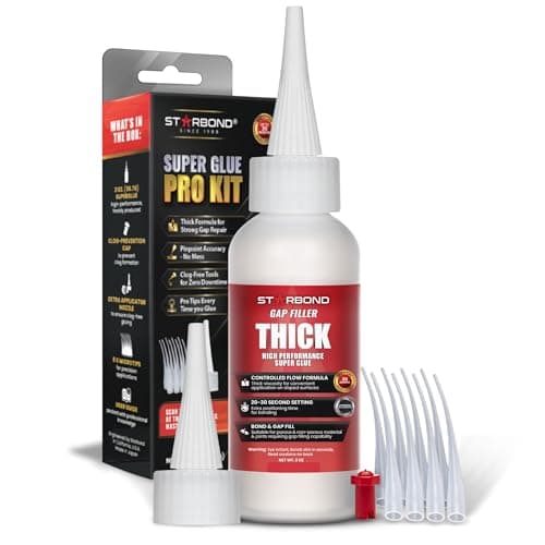 Starbond Thick Super Glue Pro Kit, 2 oz (Gap-Filling CA)