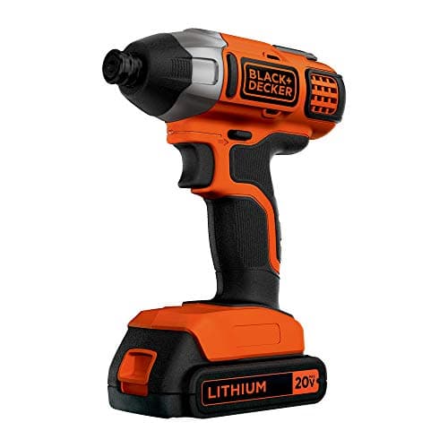 Black+Decker BDCI20C 20V MAX POWERCONNECT Impact Driver Kit