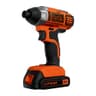 Black+Decker BDCI20C 20V MAX POWERCONNECT Impact Driver Kit