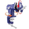 WorkPro Dual Jaws Clamp-On Table Vise, 2.5 in and 1.5 in, 360° Swivel