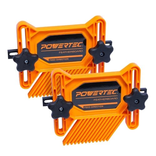 POWERTEC 71393 Universal Tandem Featherboards, 2-Pack