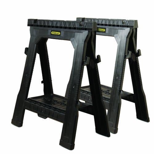 Stanley 060864R 31.5 in Folding Sawhorse, 2-Count