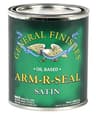 General Finishes Arm-R-Seal Oil Based Topcoat, Satin, 1 Quart