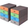 Romeda 8-Pack Sanding Sponges, 60/80/120/220 Grit