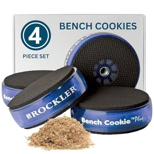 Rockler Bench Cookies Plus Work Grippers, 4-Pack